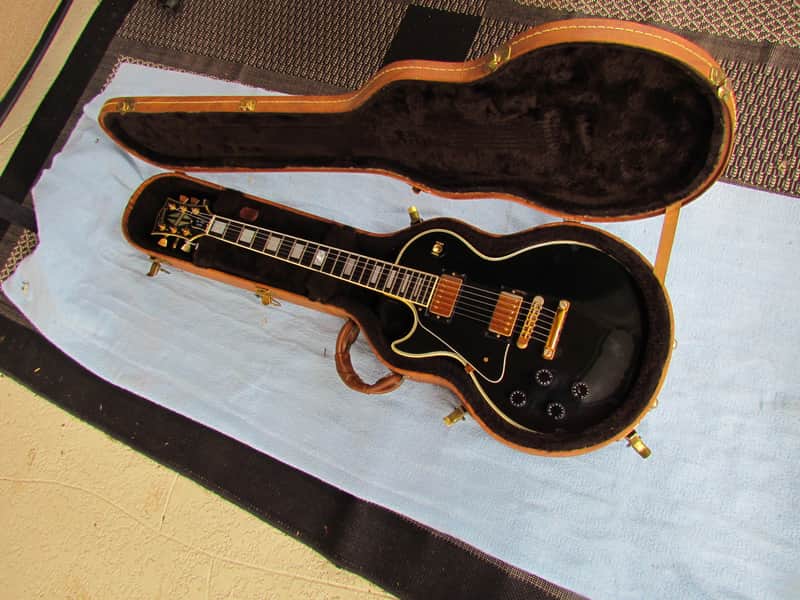 1985 Gibson Les Paul Custom LEFT HANDED 12 Pounds Of Shaw Pickup Lefty Les Paul image 1