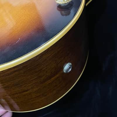 Gibson J-160E 1956 - Sunburst w/ original case image 4