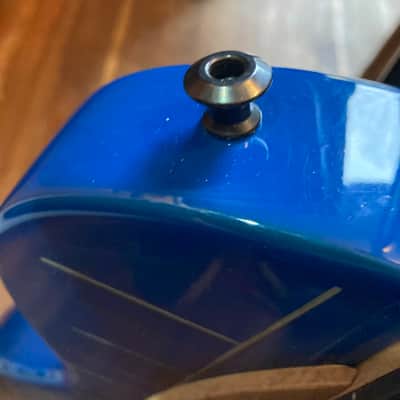Antoniosai Telecaster 2012 - Blue with mother of pearl inlay image 1