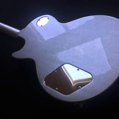 Gibson  Les Paul 2015 Silver Pearl with Stainless Steel frets! image 8