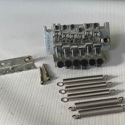 1980's Kramer Striker Guitars Chrome Floyd Rose II Licensed Tremolo Guitar Bridge image 1