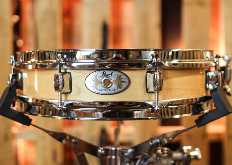 Pearl 13x3 Maple Natural Piccolo Snare Drum image 1