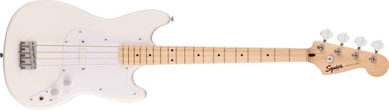 SQUIER - Squier Sonic Bronco Bass  Maple Fingerboard  White Pickguard  Arctic White - 0373802580