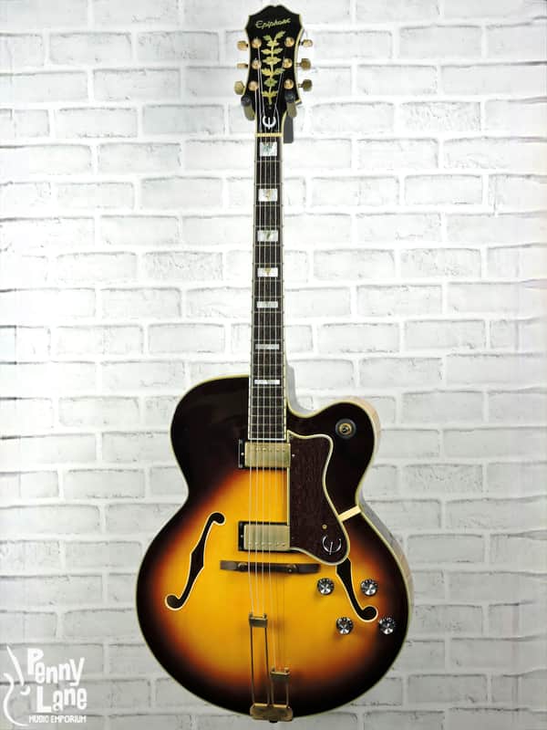 Epiphone Broadway Reissue with Rosewood Fretboard 1997 - 2013 - Antique Sunburst image 1