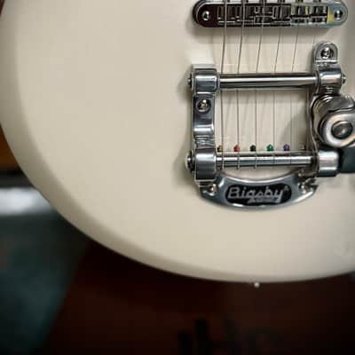 JHG James Hood Guitar SS-101 2017 - Pearl White Metallic image 9