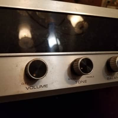JVC Nivico 9810 Am/Fm Stereo Radio 8-Track Player Rare 1970s - silver and woodtone image 7
