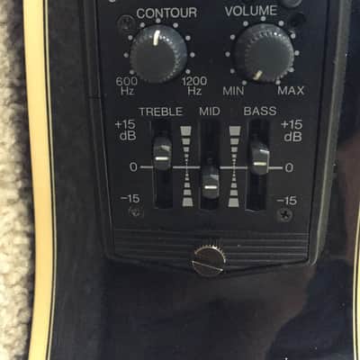 Alvarez Yairi DY-88 Acoustic Electric Black Vintage 1990's image 4