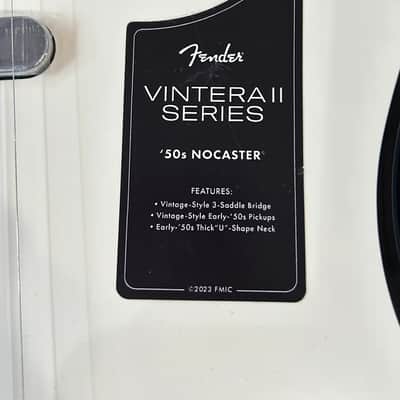 Fender Vintera II '50s Nocaster with Maple Fretboard 2-Color Sunburst #MX23033014 / 7lbs. 10.5oz image 11