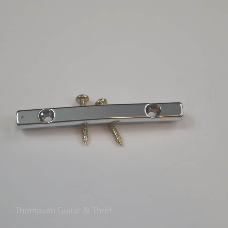 Chrome String Retainer Bar for Floyd Rose image 1