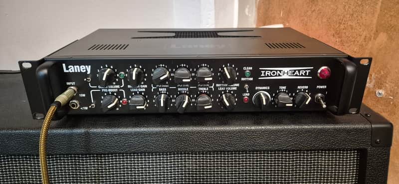 Laney IRT-Studio Ironheart Rackmount Tube Guitar Amp Head 2010s - Black image 1