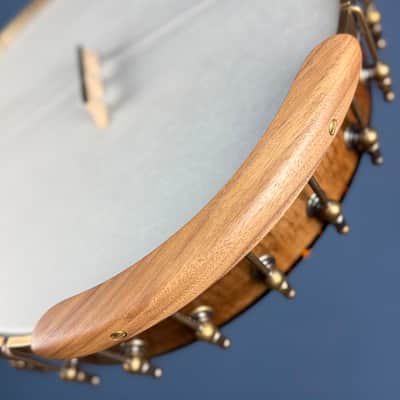 Ode Walnut Magician 5-String Openback Banjo 13" image 20