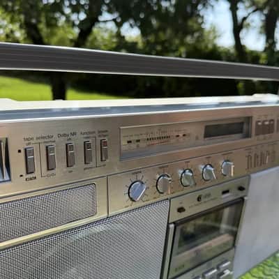 Sharp GF-9797H Rare Vintage Cassette Boombox Getto blaster Warranty Serviced image 16