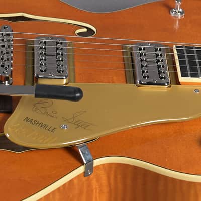 Gretsch G6120T-BSSMK Brian Setzer Signature 59 "Smoke" - Smoke Orange image 8