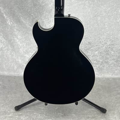 2012 USA Gibson ES-137 Custom Shop electric guitar in gloss black image 16