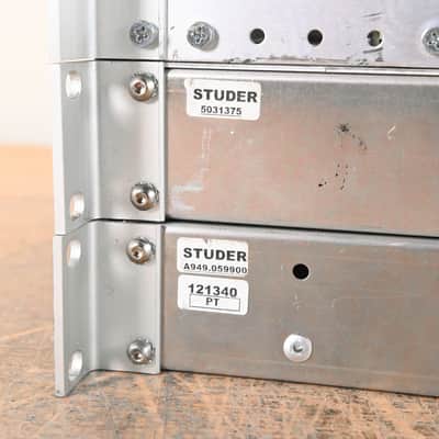 Studer D23m I/O System w/ A-Link HD Card, Fan Module, and Filter Module CG01BZN image 10