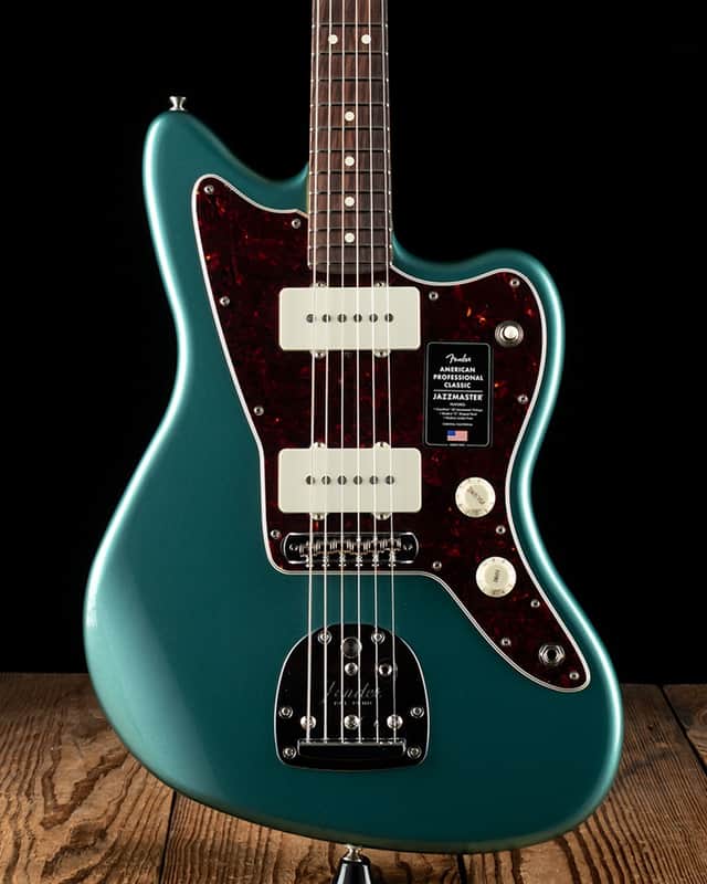 Fender American Professional Classic Jazzmaster - Faded Sherwood Green Metallic - Free Shipping image 1