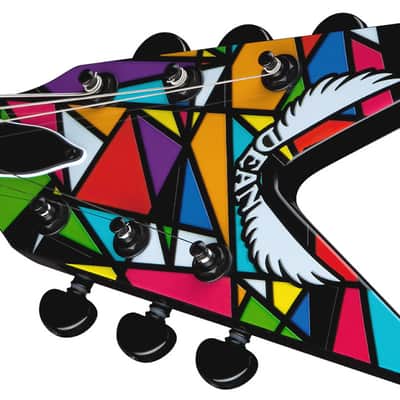 Dean Michael Schenker Kaleidoscope V Guitar with Hardshell Case image 4