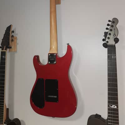 Charvel CDT-70 Charvel Dinky Thinline 1993 Metallic Red image 2