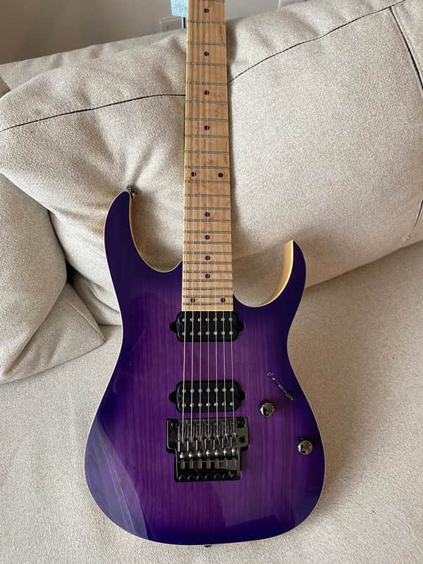 Ibanez RG752AHM-RPB Prestige 2016 - 2021 - Royal Plum Burst image 1