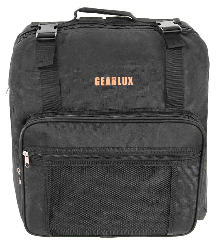 Gearlux ACB-320 Accordion Backpack Gig Bag - Black image 1