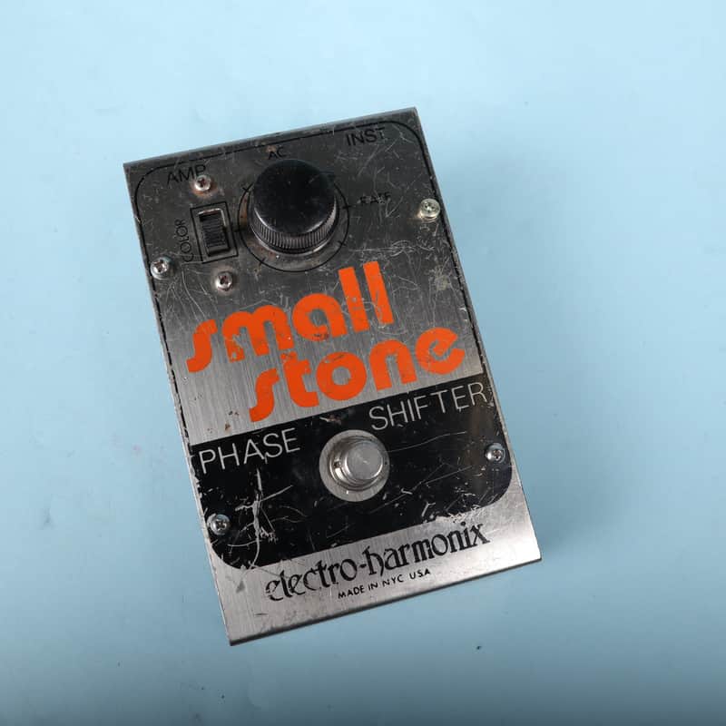 1970s Electro Harmonix Small Stone Phase Shifter V2 Vintage Effect Pedal image 1
