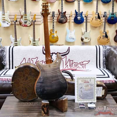 PRS Wild West Guitars 25th Anniversary Limited Run Wood Library Artist Package Hollowbody II Piezo Frostbite Fade (Private Stock Color) 5.60 LBS (US Only / No International Shipping) image 9
