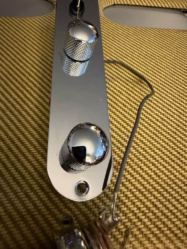 1950's Fender Telecaster Classic MIJ Japan Tele Control Plate Wiring Harness 1950's 1960's Better Than Callaham Gotoh Allparts Glendale Gatton Buchanan image 1