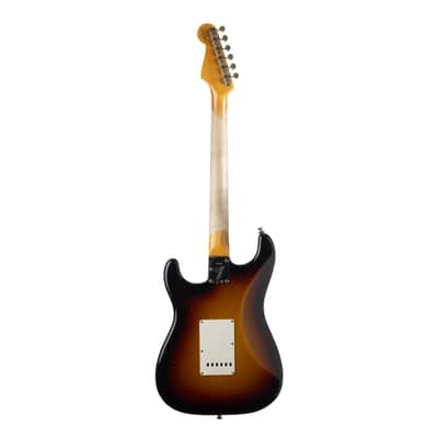 Used Fender Custom Shop Postmodern Strat Journeyman Relic - Bleached 3-Color Sunburst image 4