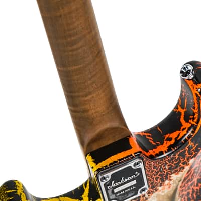 New Jackson Custom Shop Thunder Mod San Dimas Nitro Relic Rainbow Crackle Thunder Road Exclusive image 7