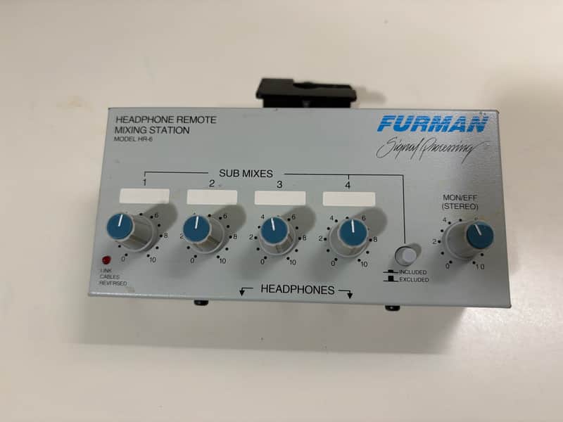 Furman HR-6 Headphone Remote Mixing Station (2 of 2) image 1