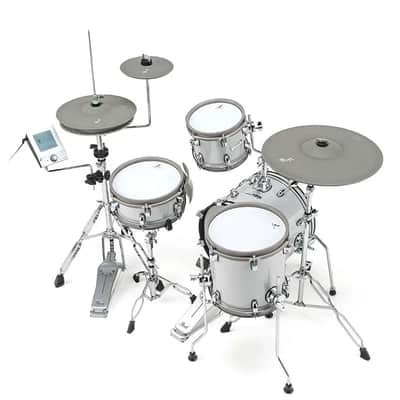 Efnote Mini Acoustic Designed Electronic Drum Set White Sparkle image 3