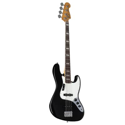 Fender Vintera III Early '70s Jazz Bass RW Black - 4-String Electric Bass image 1