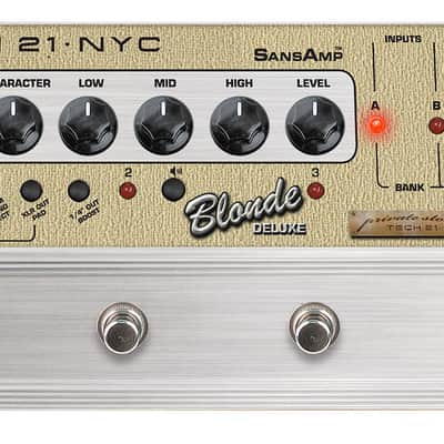 Tech 21 Private Stock Blonde Deluxe SansAmp Character Series image 1