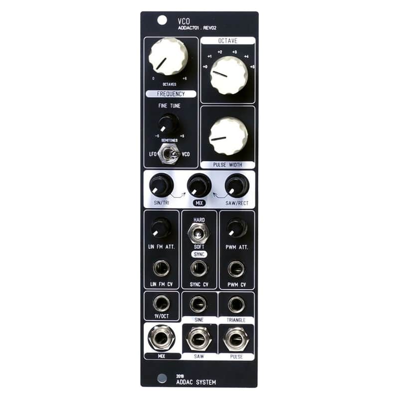 ADDAC 701 VC Oscillator Vs2 Eurorack Module (ADDAC701) image 1