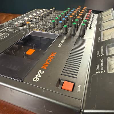 TASCAM Portastudio 246 1980’s Vintage Tape Recorder and Mixer FULLY SERVICED, RECAPPED AND NEW RUBBER ALL AROUND image 5