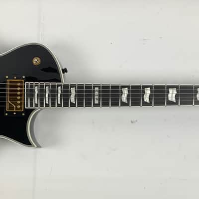 ESP E-II ECLIPSE FT ET Full thickness Evertune Black Gold Fishman Stainless steel + Case - B-Stock image 12