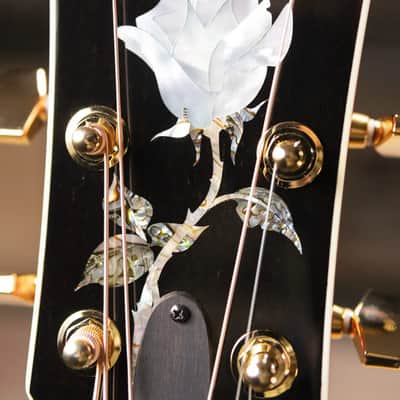 Taylor Doyle Dykes Signature Model Grand Auditorium Acoustic/Electric Guitar - Translucent Orange with Aerocase image 6