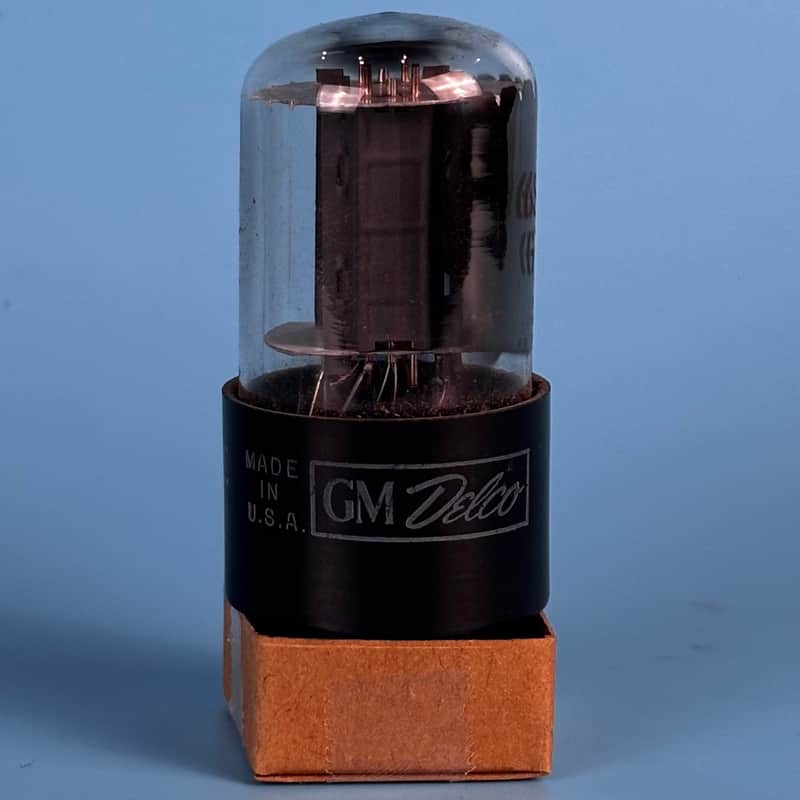 1956 General Electric 6SN7GT Vintage GM Delco Branded Vacuum Tube! T587 image 1