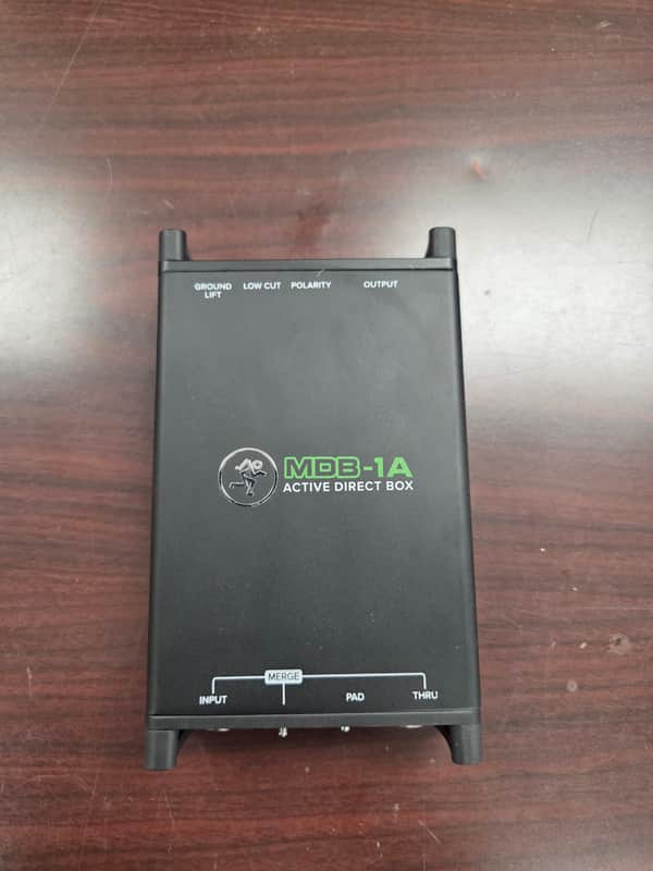 Mackie MDB-1A Active Single Instrument Direct Box - Used image 1