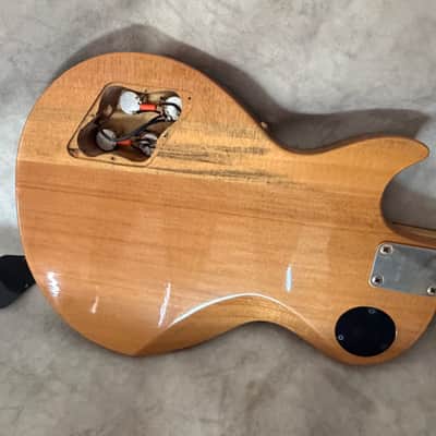 Ventura V2600 w/OHSC / Ibanez IBZ H+H "Lawsuit Les Paul" - Natural Flame Maple - 1976 image 18