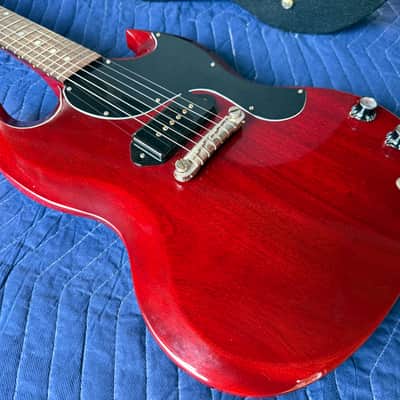 Gibson Custom Shop '63 SG Junior Reissue Lightning Bar 2020 - Present - Cherry Red image 16