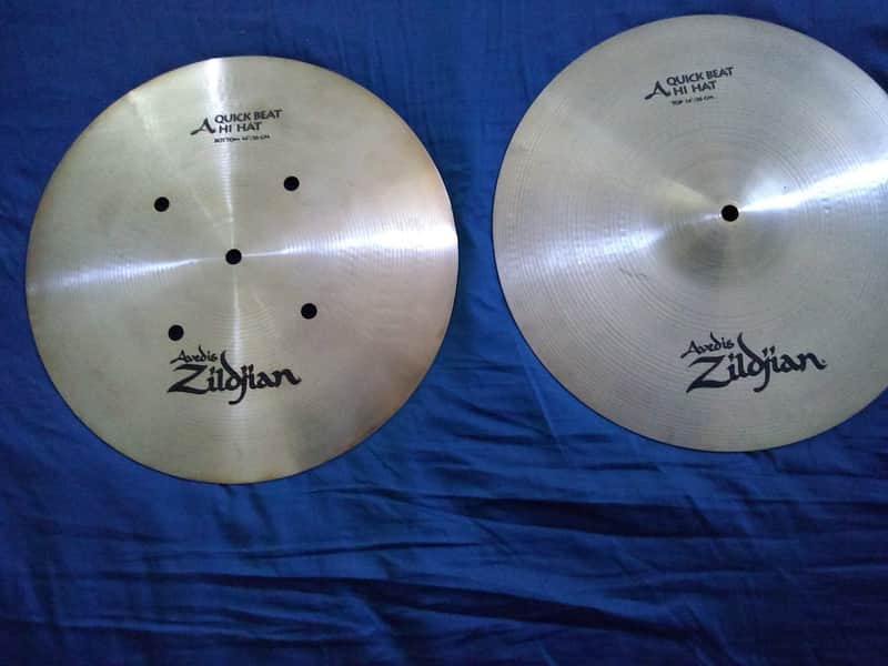 Zildjian Quick Beat hi hats 2015-2017 - Matt image 1