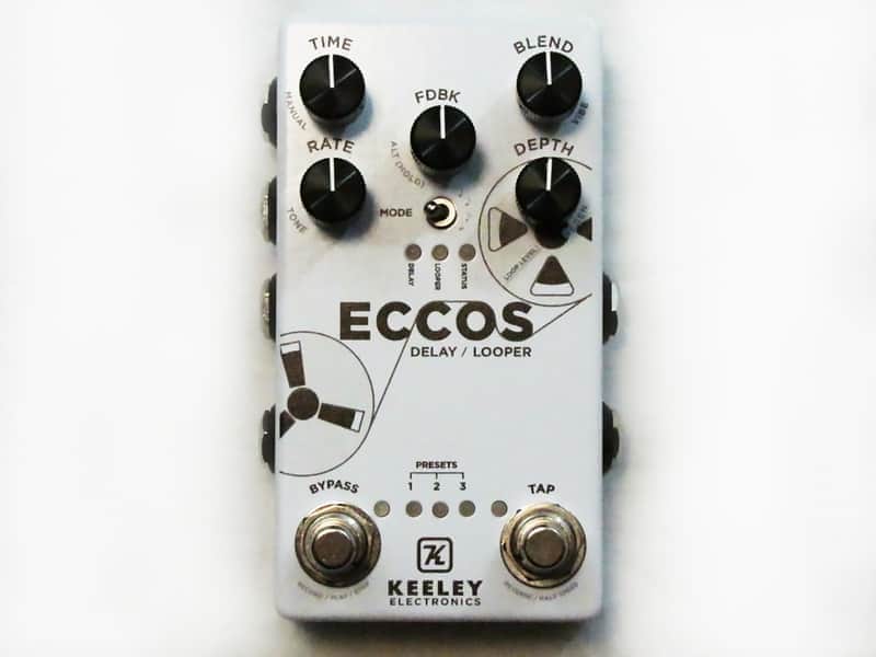 Keeley ECCOS Neo-Vintage Tape Delay 2019 - Present - White image 1