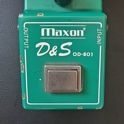 Maxon D&S II 1970s Light Green Distortion and Sustainer Vintage