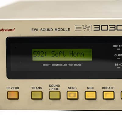 Akai EWI3030m Digital PCM Sound Module for Wind Synthesizer image 2