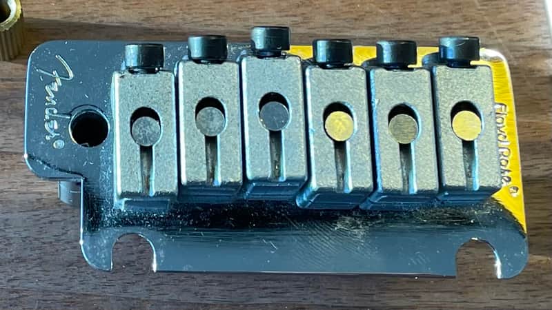 Fender Floyd Rose Stratocaster Locking Tremolo Bridge for USA Strat Plus , Deluxe, Ultra image 1
