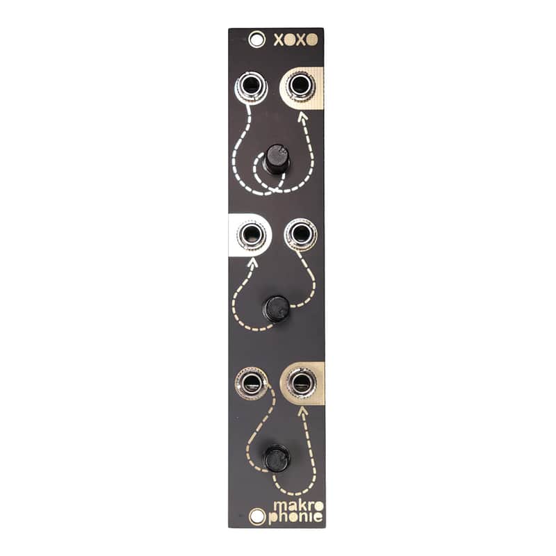 XOXO Modular Makrophonie Triple Preamp Eurorack Module image 1