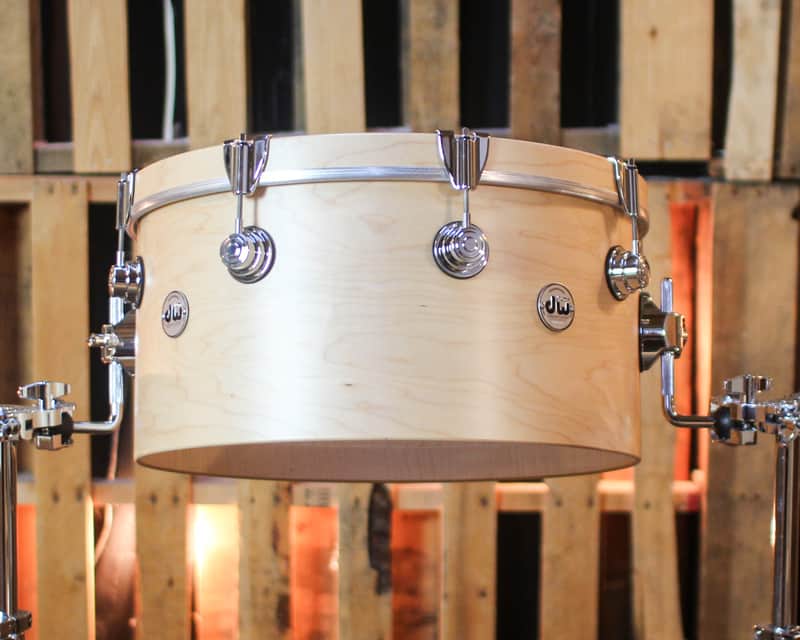 DW 10x20 Collector's Standard Maple Natural Satin Oil Gong Drum - SO#1444896 image 1