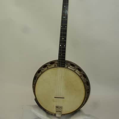 Vintage 30's Gretsch Model A Tenor Banjo w/ Case image 2