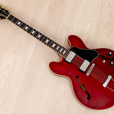 1978 Greco SA-550 Vintage ES Guitar Wine Red w/ Ebony Board